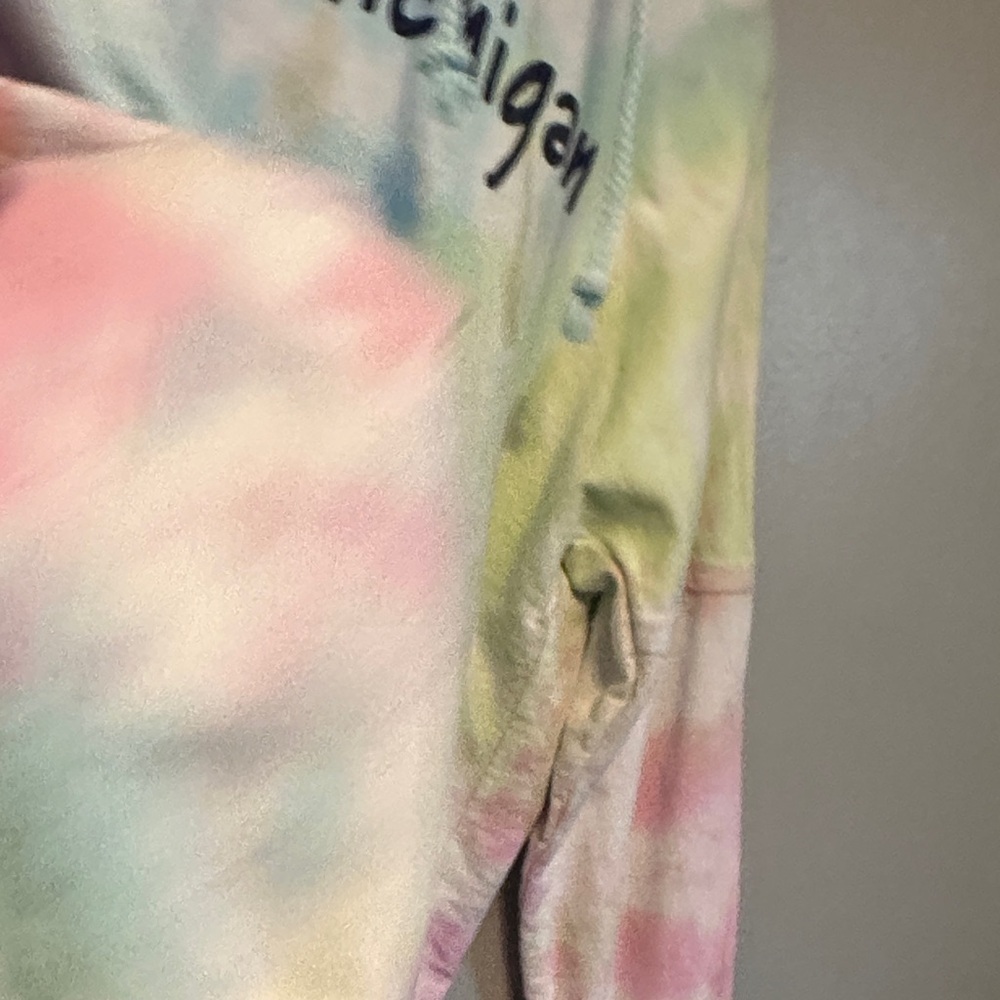 Pastel Tie-Dye Lake Michigan Hoodie - Picture 7 of 9